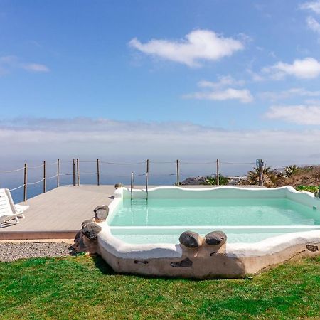 Flatguest Charming House + Pool + Terrace + Views Villa Santa Maria de Guia de Gran Canaria Exteriör bild