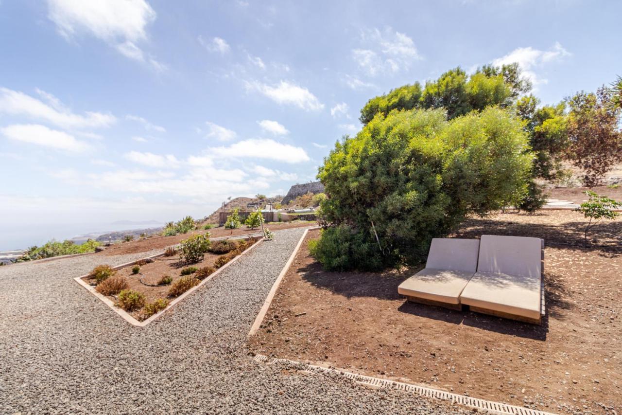 Flatguest Charming House + Pool + Terrace + Views Villa Santa Maria de Guia de Gran Canaria Exteriör bild